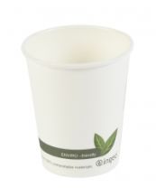 8oz Compostable Single Wall Cup