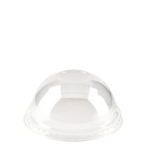 9oz, 12oz, 16oz Compostable PLA Domed Lids for Smoothie Cups