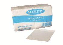 White Napkins- 2 Ply 
