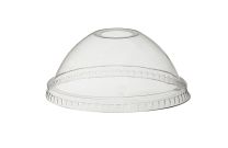 10/12/16oz Domed PET Smoothie Lids With Hole