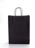 Large Black Kraft Twist Handle Carrier Bags