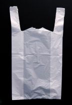 Giant White Vest Carrier Bag - Giant