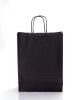 Accessory Black Kraft Twist Handle Carrier Bags