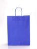 Accessory Blue Kraft Twist Handle Carrier Bags