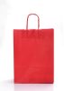 Large Red Kraft Twist Handle Carrier Bags