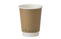 8oz Compostable Double Wall Coffee Cup